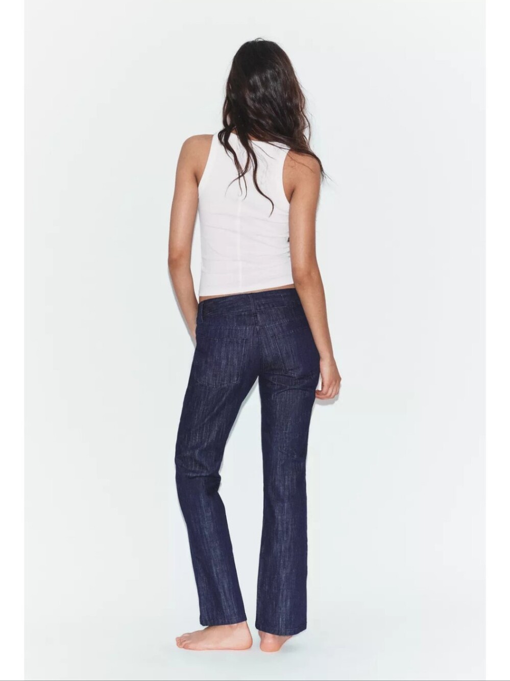 ZARA TRF LOW RISE JEANS - Picture 5 of 5